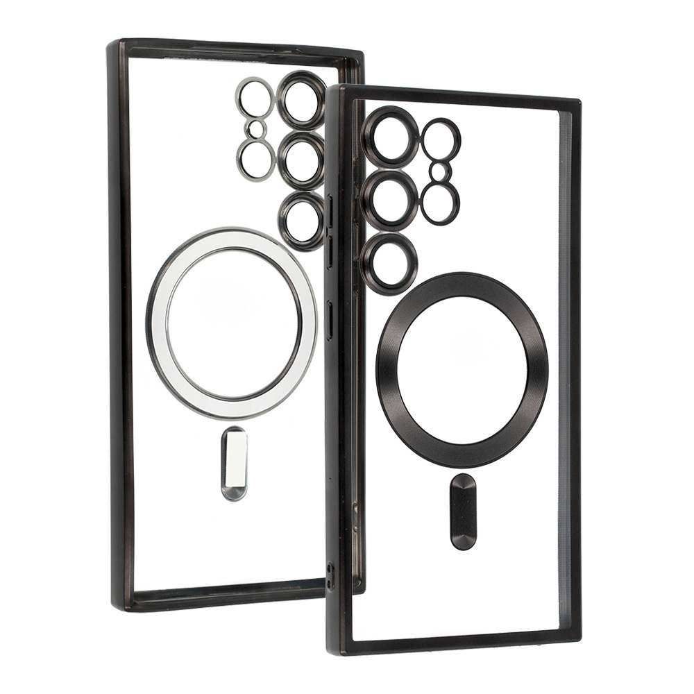 Kryt Metallic Magsafe pro Samsung Galaxy S24 , barva černá