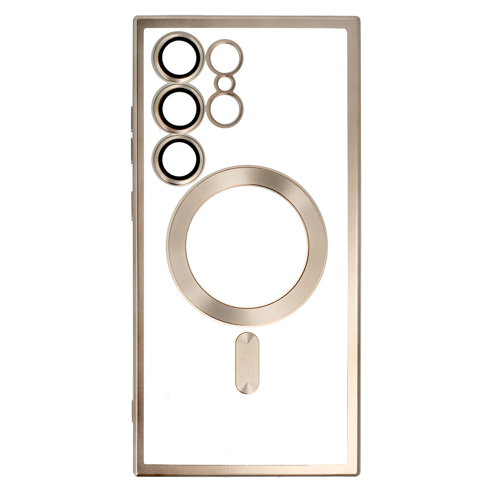 Kryt Metallic Magsafe pro Samsung Galaxy S24 Titanium