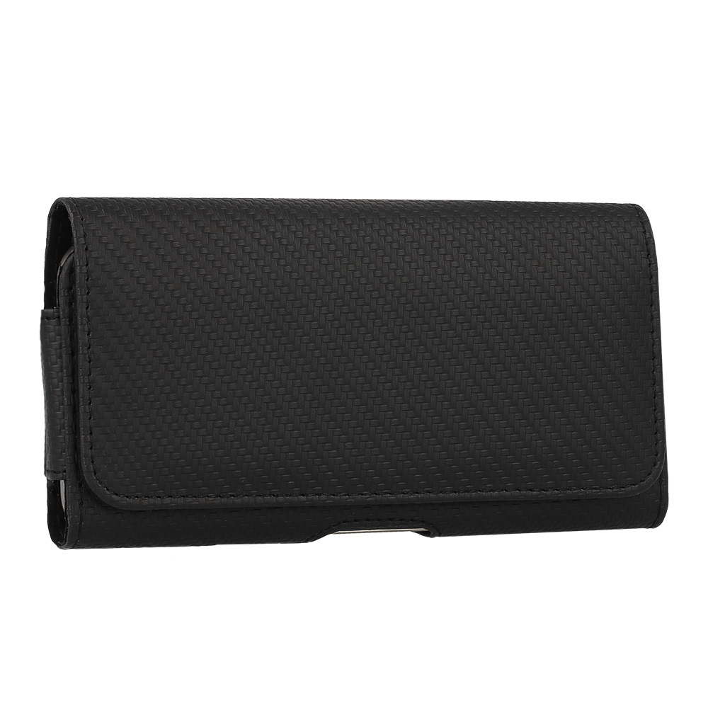 Pouzdro na opasek HIT velikost XL (167x83) pro Apple iPhone 13 Pro Max/14 Pro Max/Samsung A14 5G/A34 5G/M23/M33/S23 Ultra/Xiaomi Redmi 9A , design 3 , barva černá