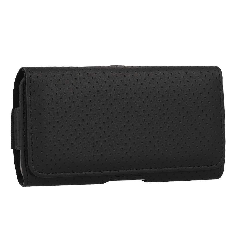 Pouzdro na opasek HIT velikost XL (167x83) pro Apple iPhone 13 Pro Max/14 Pro Max/Samsung A14 5G/A34 5G/M23/M33/S23 Ultra/Xiaomi Redmi 9A , design 4 , barva černá