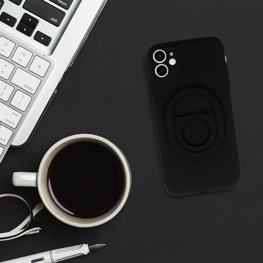 Kryt Magnetic Elipse pro Apple iPhone 11 , barva černá