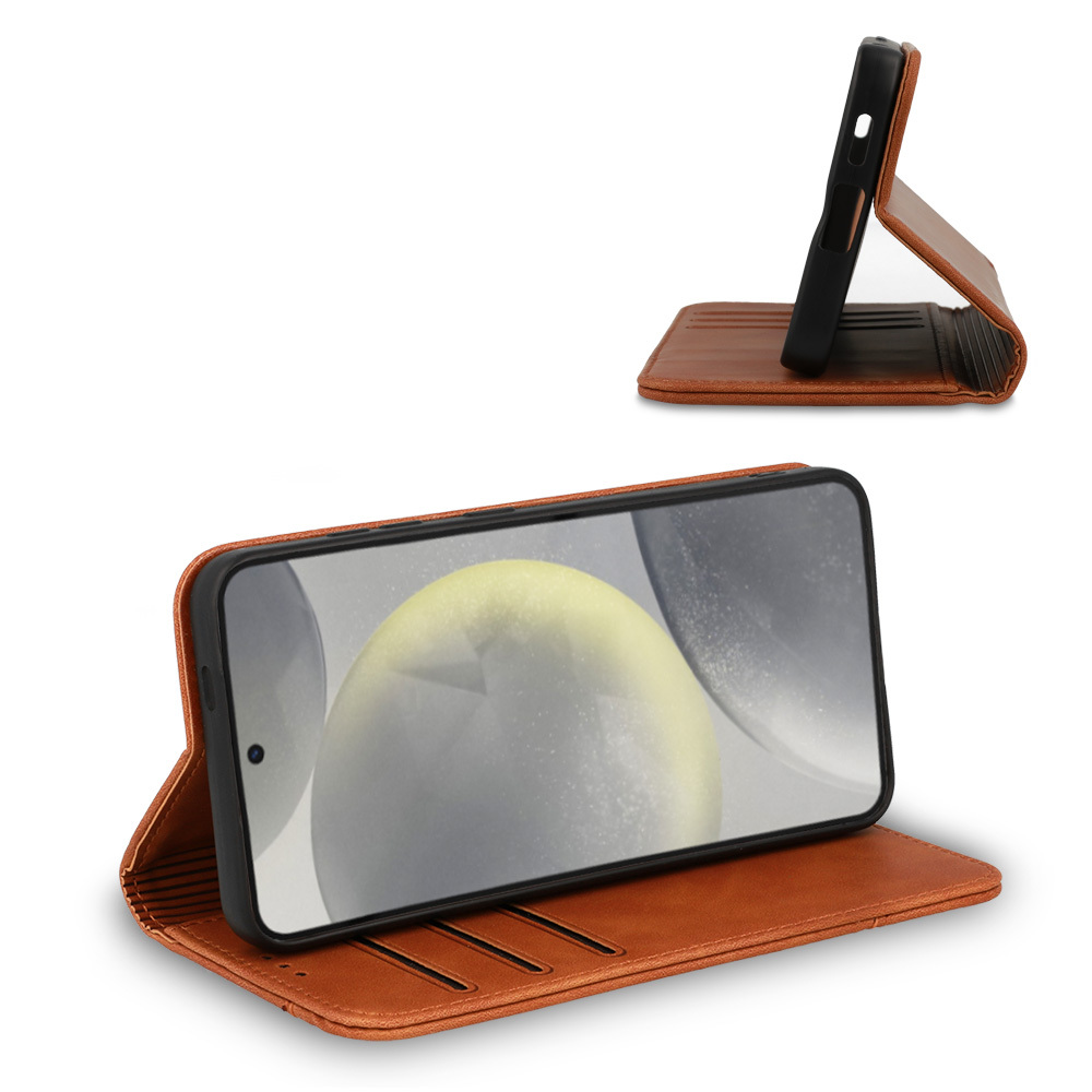 Knížkové pouzdro Wonder Prime pro Motorola Moto G42 , barva hnědá