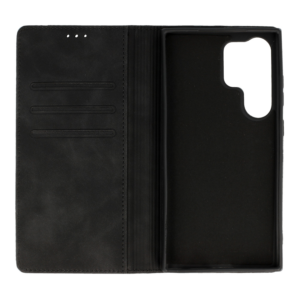 Knížkové pouzdro Wonder Prime pro Samsung Galaxy S24 Ultra , barva černá