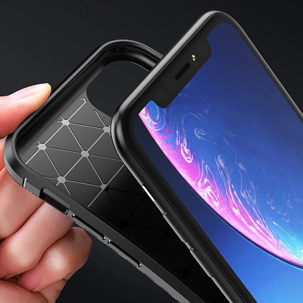 Kryt Carbon Elite pro Xiaomi Redmi Note 10 Pro/Note 10 Pro Max , barva černá