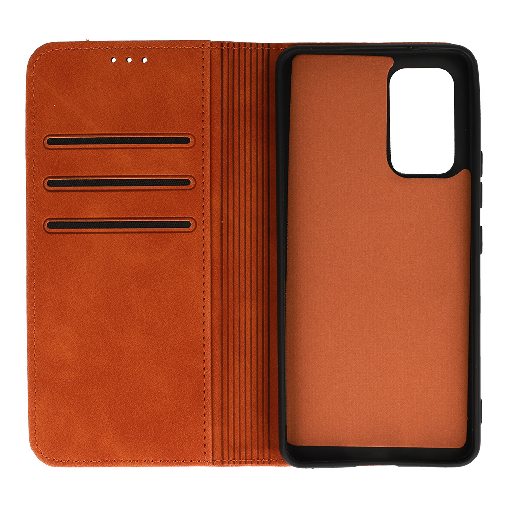 Knížkové pouzdro Wonder Prime pro Samsung Galaxy A53 5G , barva hnědá