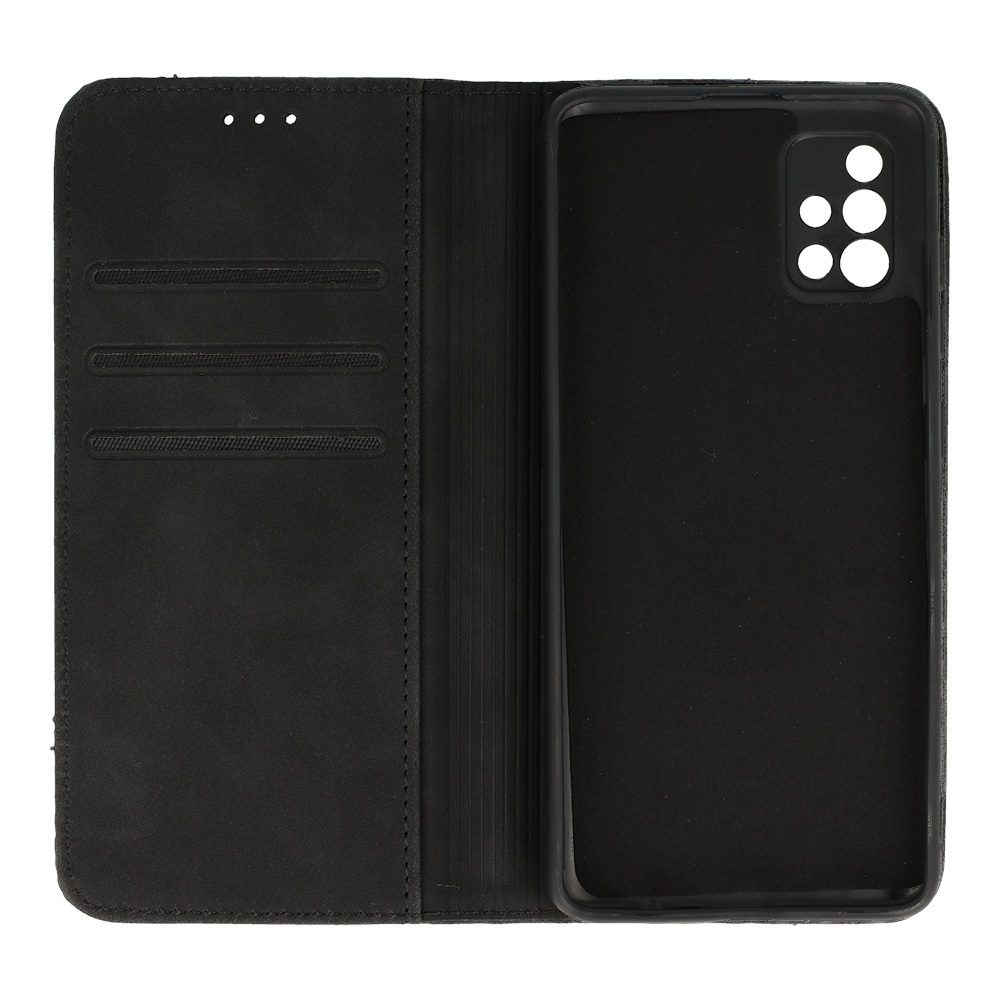 Knížkové pouzdro Wonder Prime pro Samsung Galaxy A51 , barva černá
