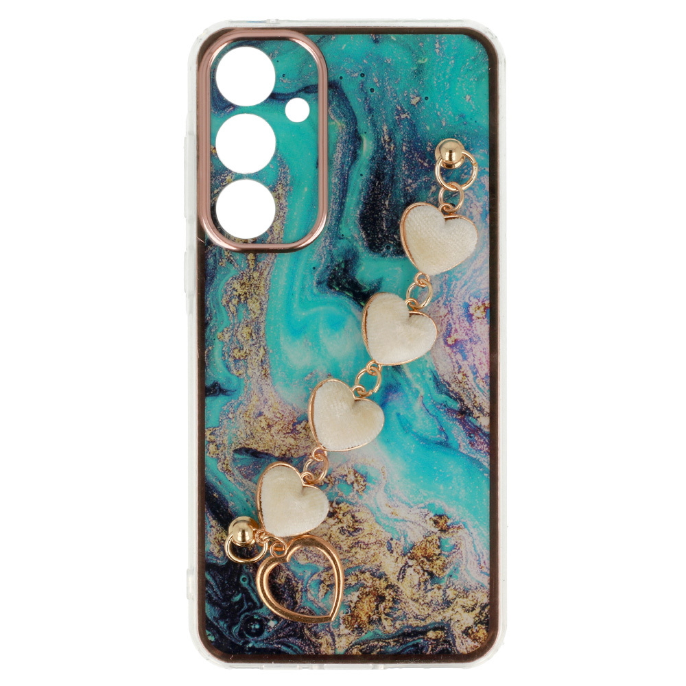 Kryt Trend pro Samsung Galaxy A15 4G/5G , design 6 , barva modrá