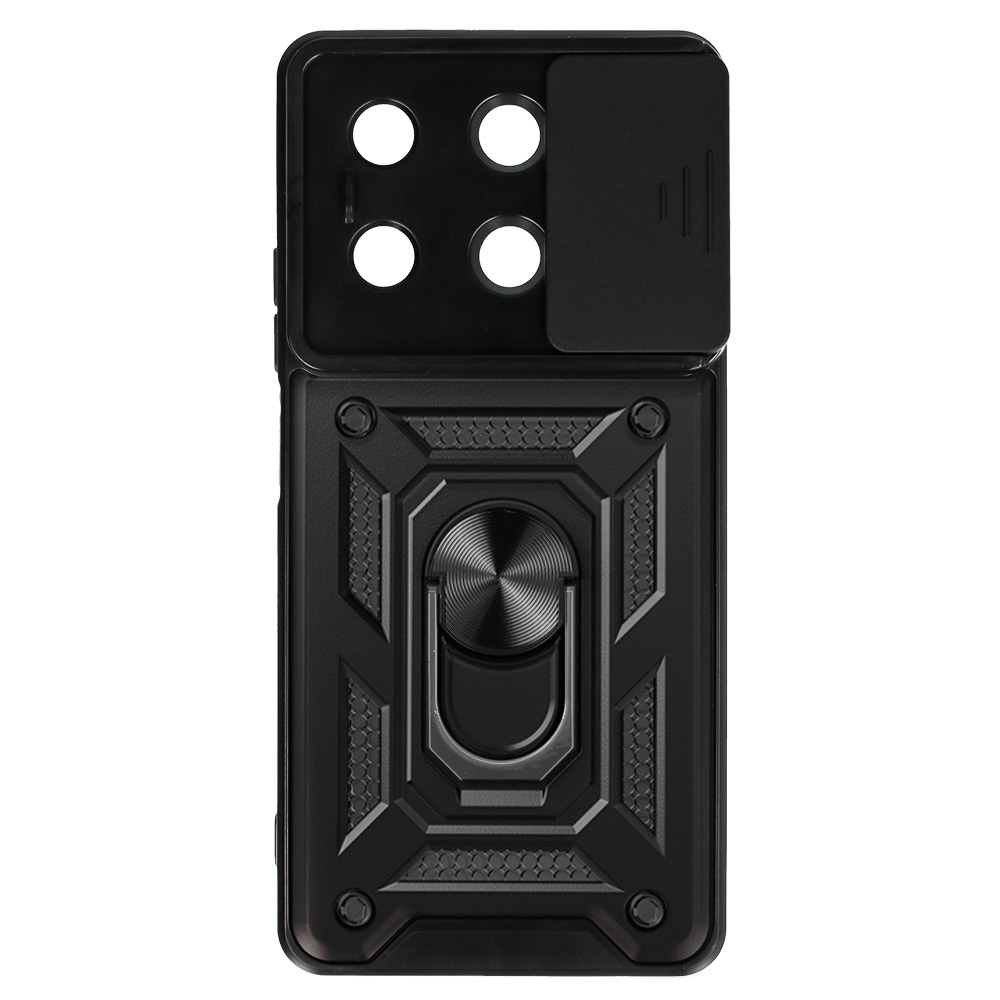 Slide Camera Armor Case do Xiaomi Redmi Note 13 5G Czarny
