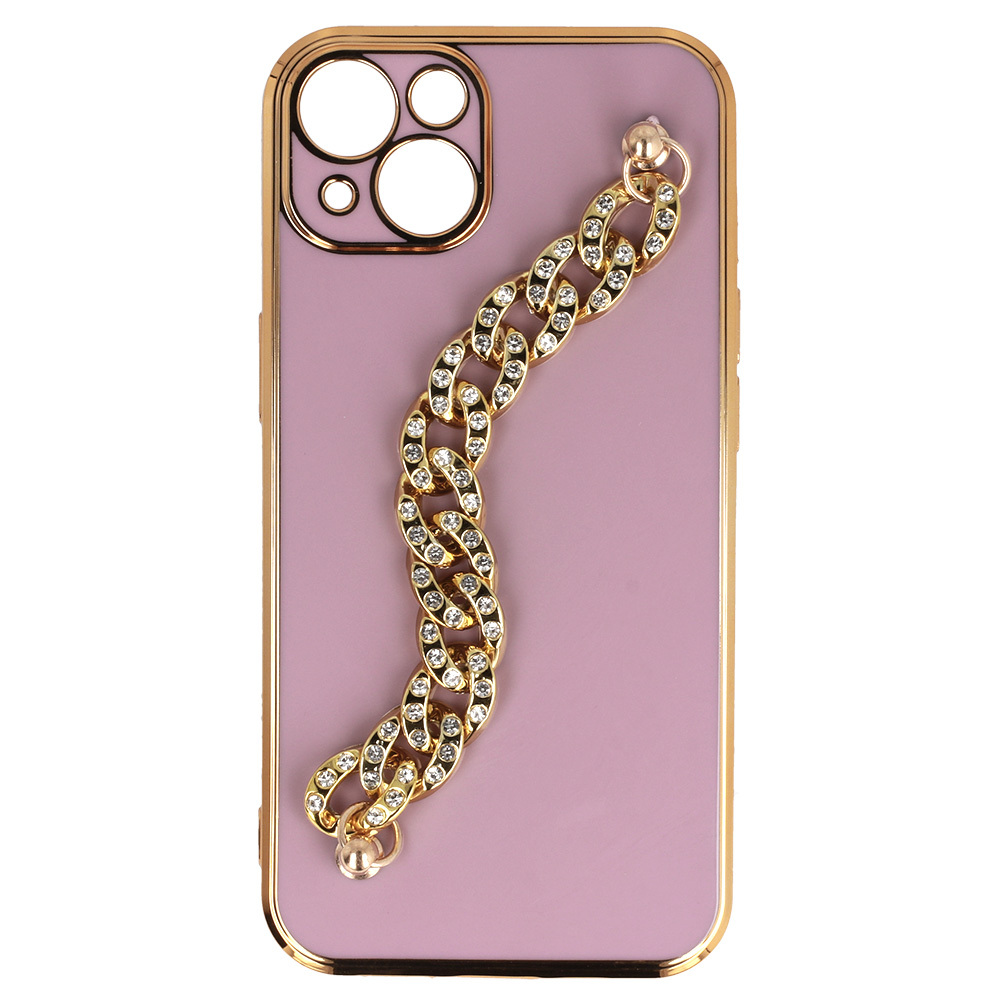 Kryt Trend pro Apple iPhone 13 , design 4 , barva růžová