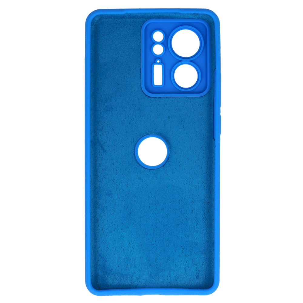 Kryt Silicone Lite pro Motorola Edge 40 5G , barva modrá