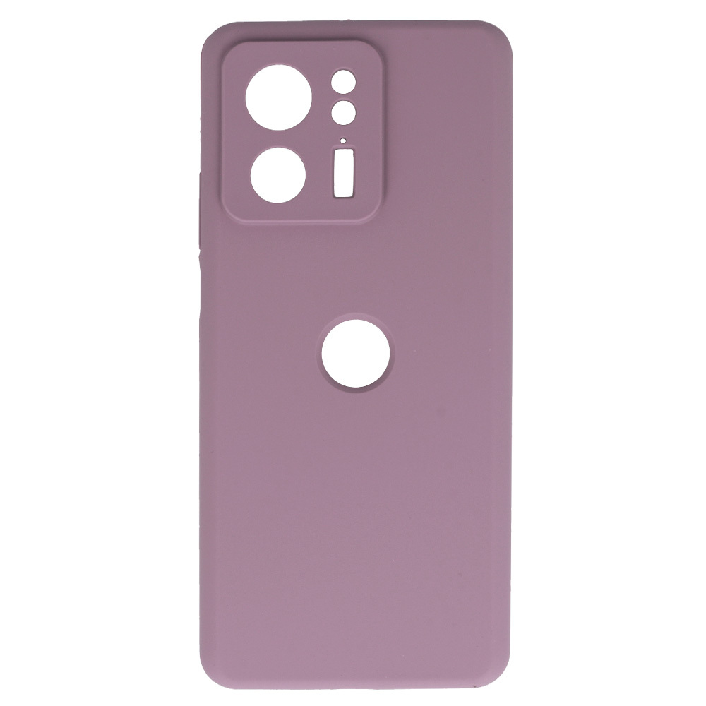 Kryt Silicone Lite pro Motorola Edge 40 5G , barva fialová