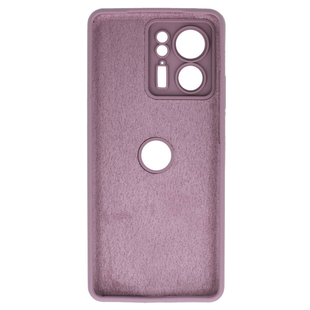 Kryt Silicone Lite pro Motorola Edge 40 5G , barva fialová