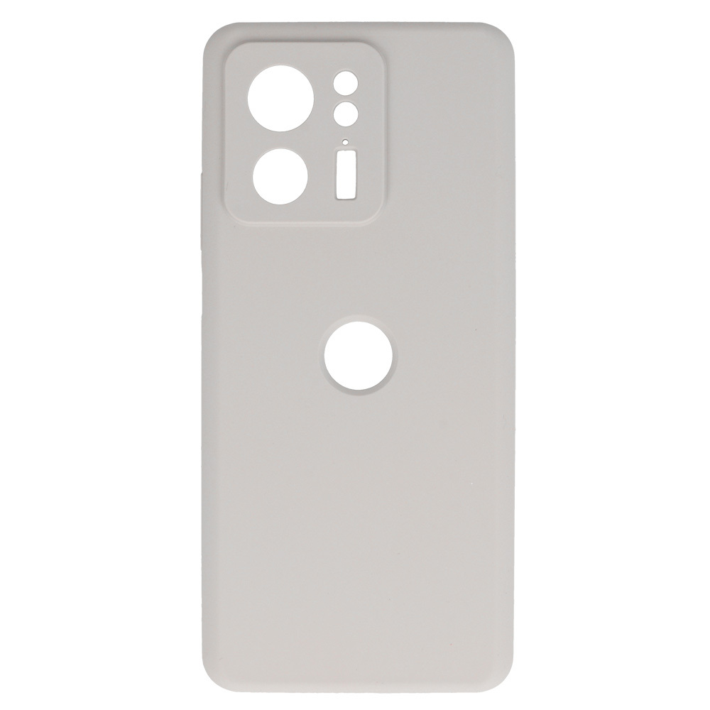 Kryt Silicone Lite pro Motorola Edge 40 5G , barva titanová