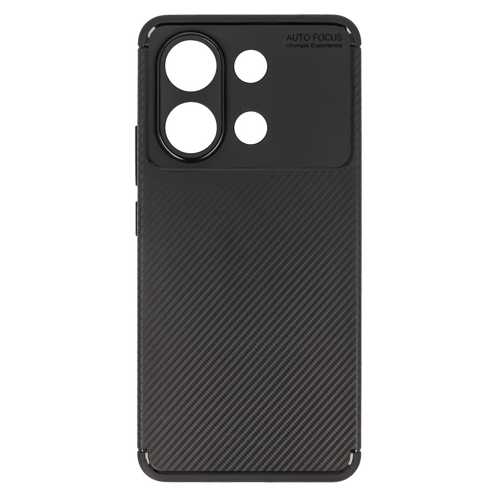 Kryt Carbon Elite pro Xiaomi Redmi Note 13 4G , barva černá