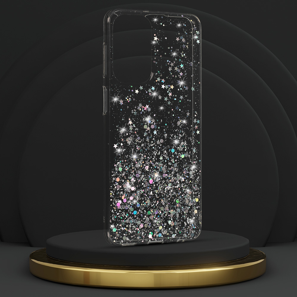 Kryt třpytivý Brilliant pro Samsung Galaxy A23 4G/5G , barva čirá