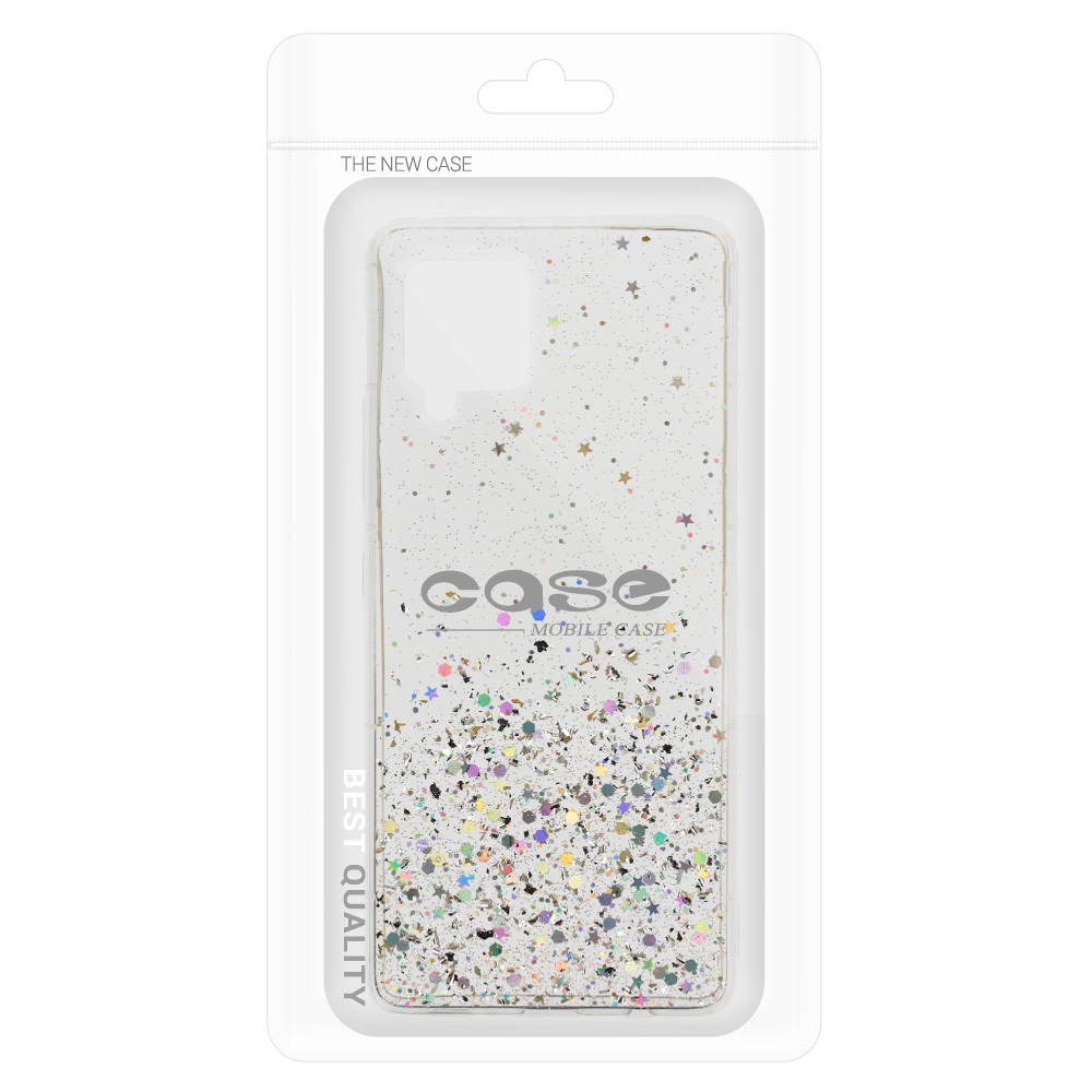 Kryt třpytivý Brilliant pro Samsung Galaxy A42 5G , barva čirá