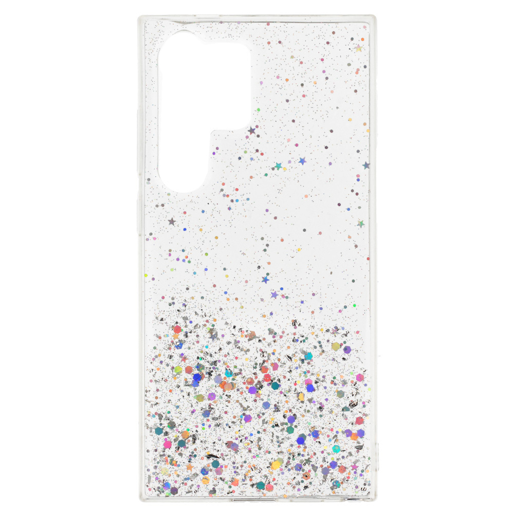 Kryt třpytivý Brilliant pro Samsung Galaxy S24 Ultra , barva čirá