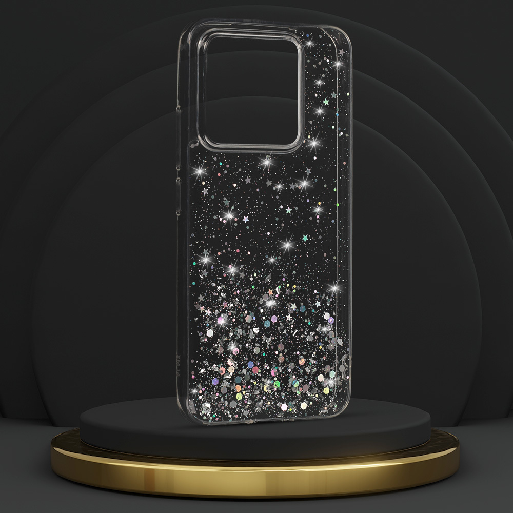 Kryt třpytivý Brilliant pro Xiaomi 14 , barva čirá