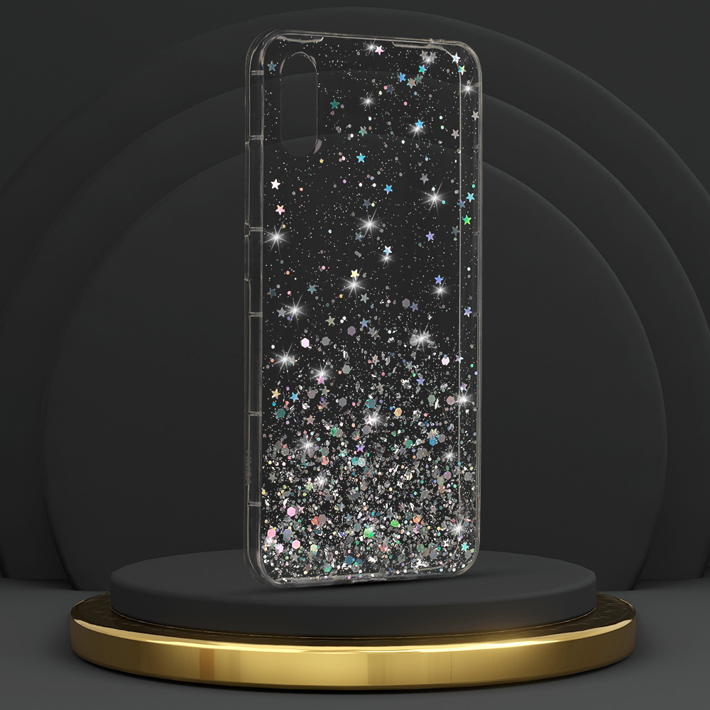 Kryt třpytivý Brilliant pro Xiaomi Redmi 9A , barva čirá