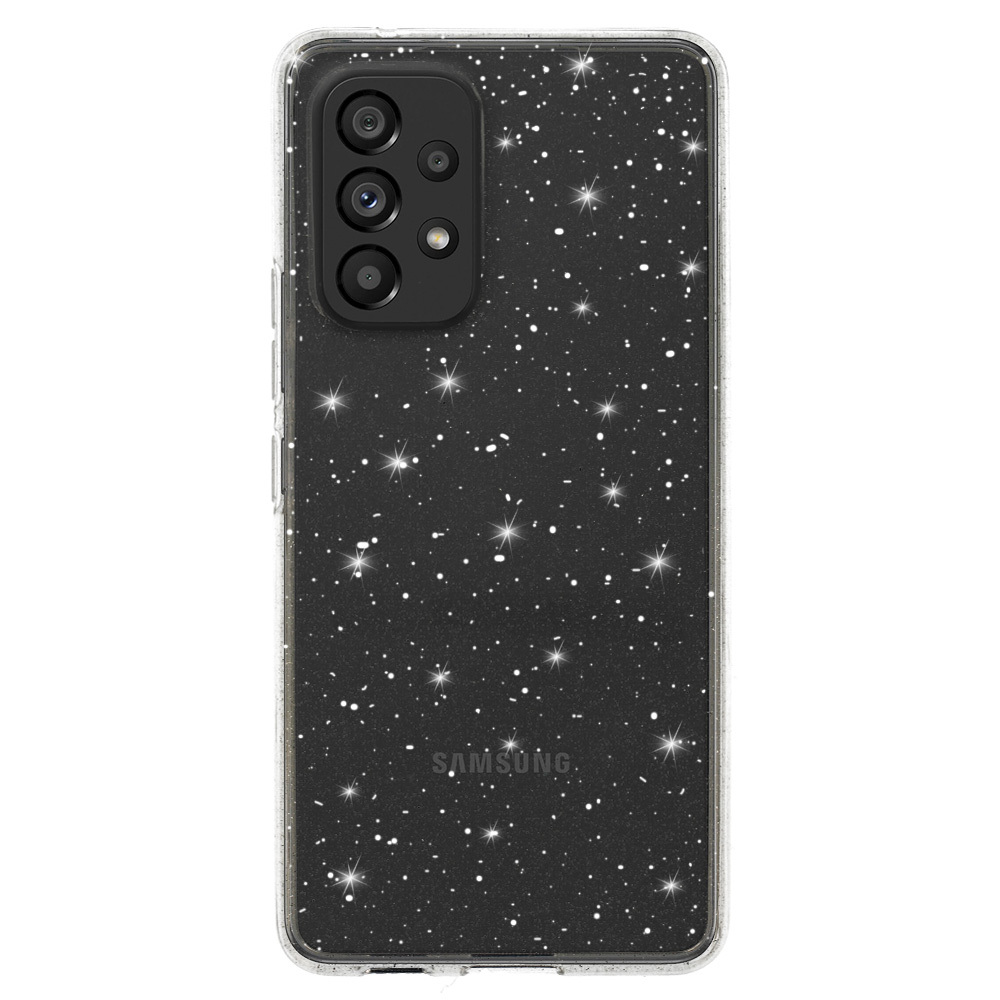 Kryt Glitter pro Samsung Galaxy A23 4G/5G , barva stříbrná