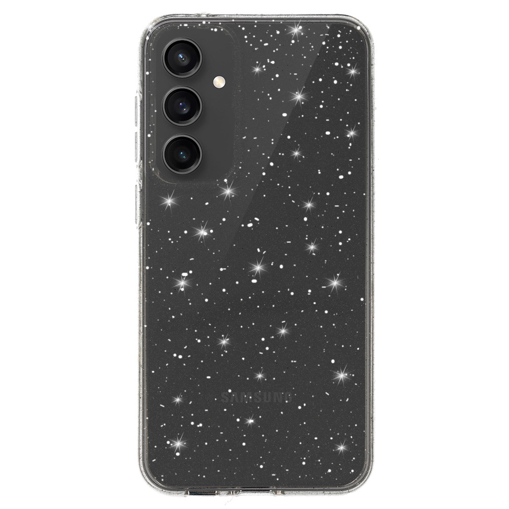 Kryt Glitter pro Samsung Galaxy S23 FE , barva stříbrná