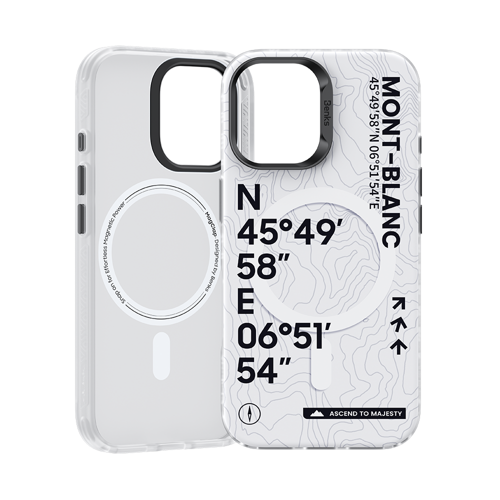 Benks Magnetic Summit Mont Blanc Case for Apple iPhone 16