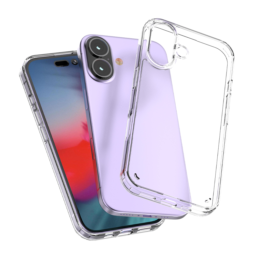 Kryt ClearCase pro Apple iPhone 16 , barva čirá