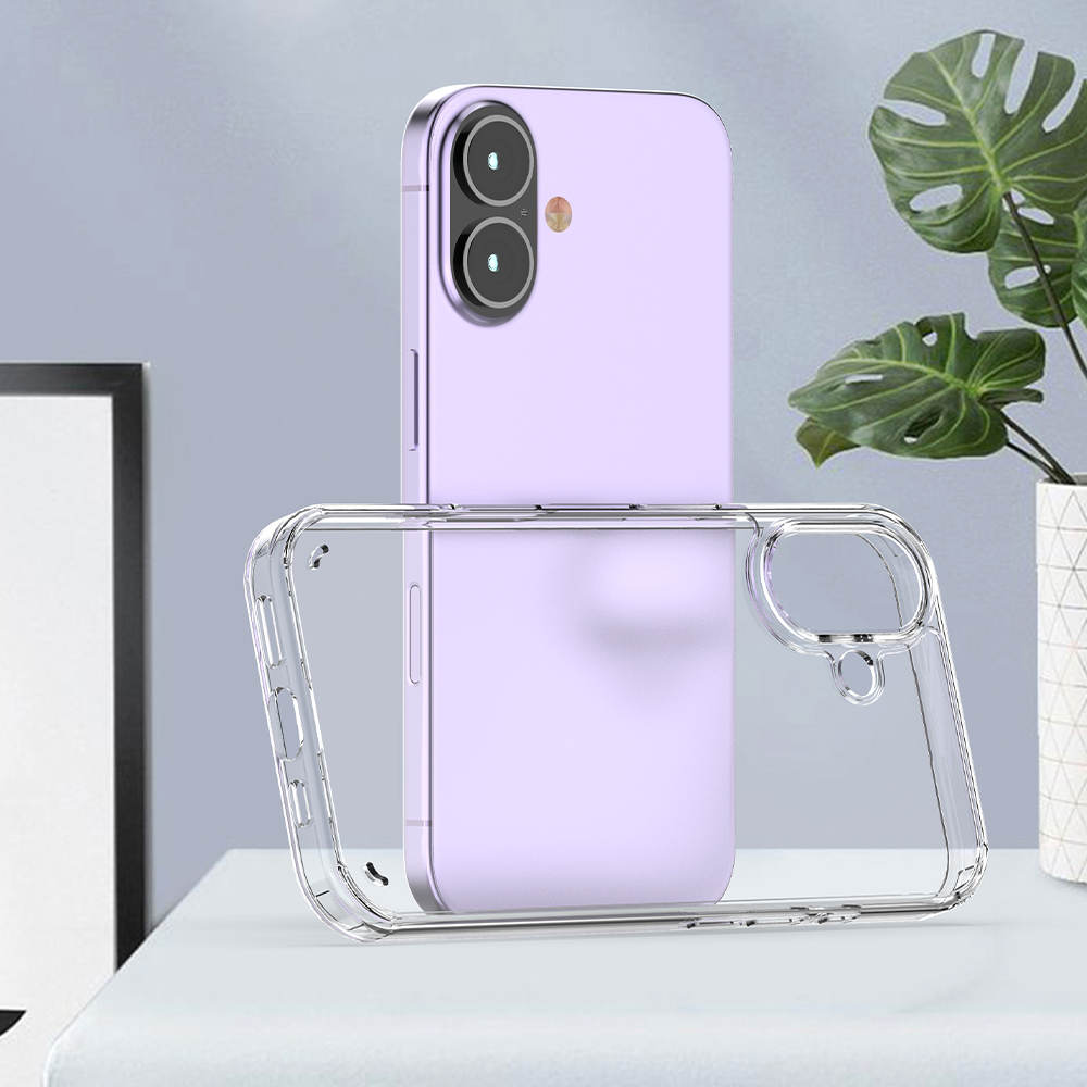 Kryt ClearCase pro Apple iPhone 16 , barva čirá