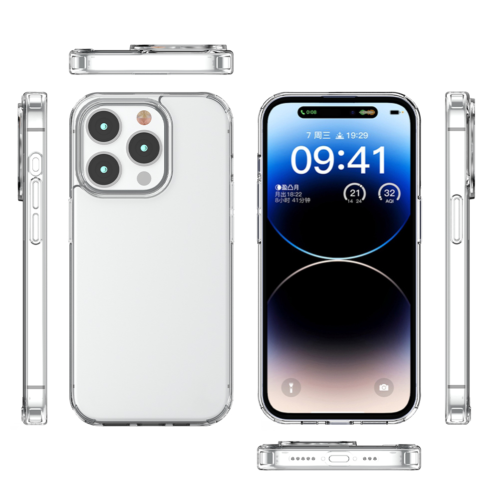 Kryt ClearCase pro Apple iPhone 15 Pro , barva čirá
