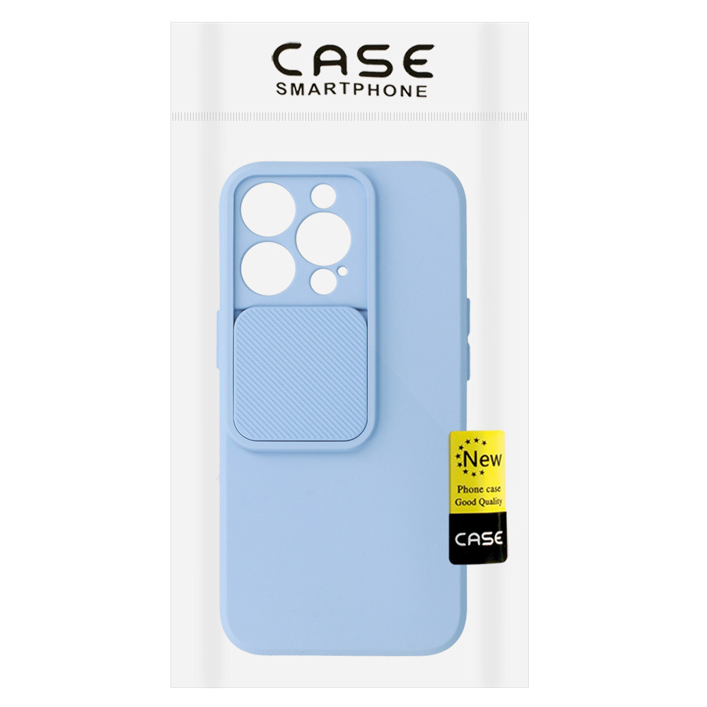 Kryt CamShield pro Apple iPhone 13 Pro , barva světle modrá