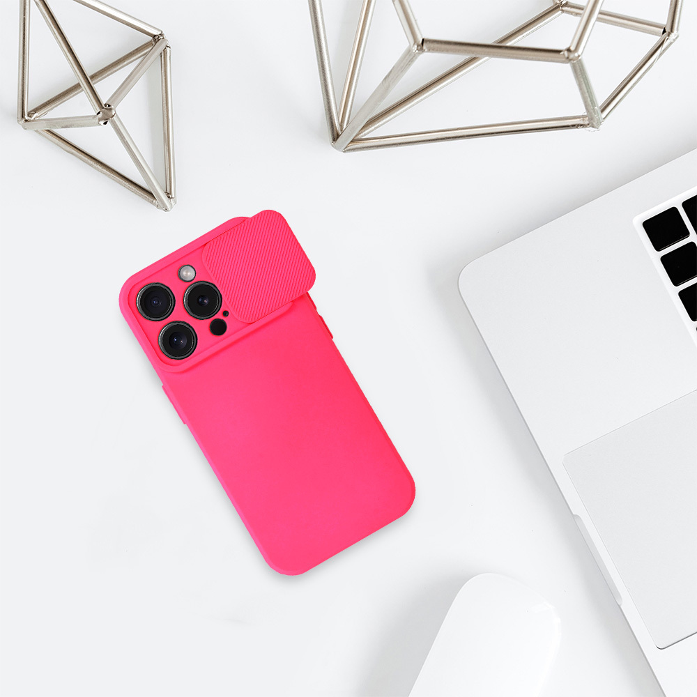 Kryt CamShield pro Apple iPhone 15 Pro Max , barva růžová