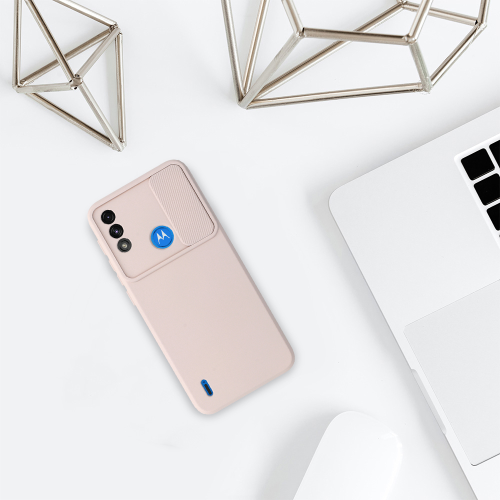 Kryt CamShield pro Motorola Moto E7 Power/E7i Power Beige