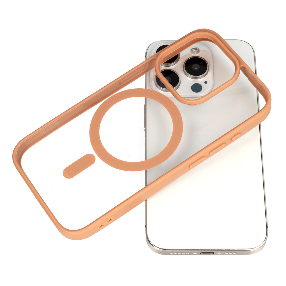 Kryt Acryl Color MagSafe pro Apple iPhone 13 Pro desert , barva titanová