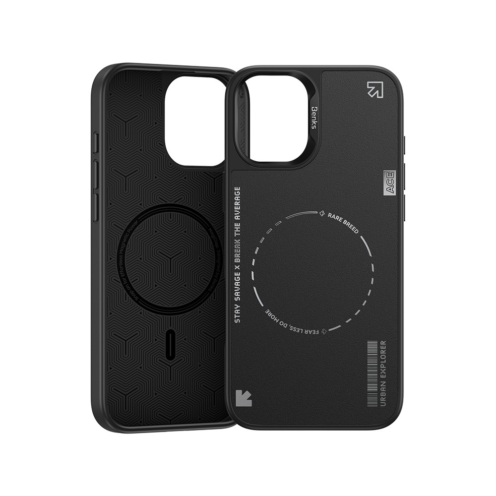 Benks Dynamic Minimalist Case for Apple iPhone 16 , barva černá