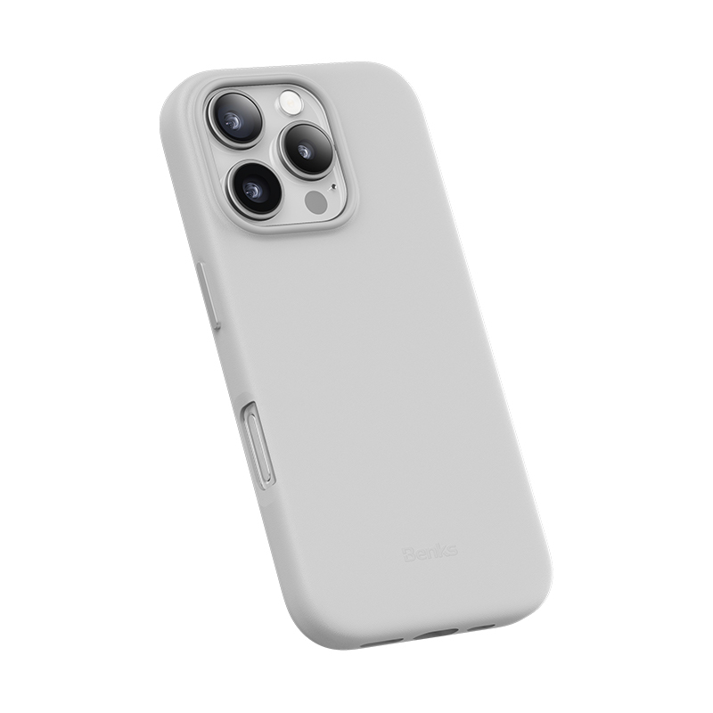 Benks Magnetic Vita Pro Silicone Case for Apple iPhone 16 Pro , barva šedá