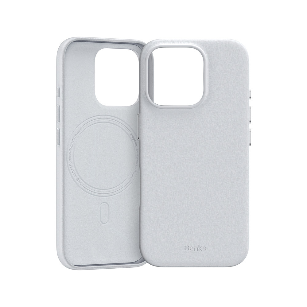 Benks Magnetic Vita Pro Silicone Case for Apple iPhone 16 Pro Max , barva šedá