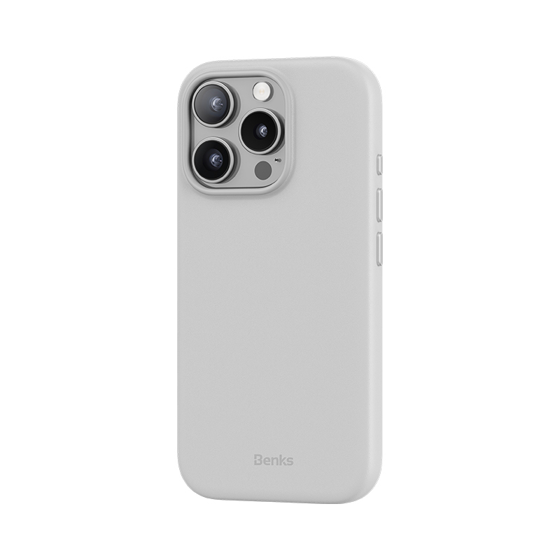 Benks Magnetic Vita Pro Silicone Case for Apple iPhone 16 Pro Max , barva šedá