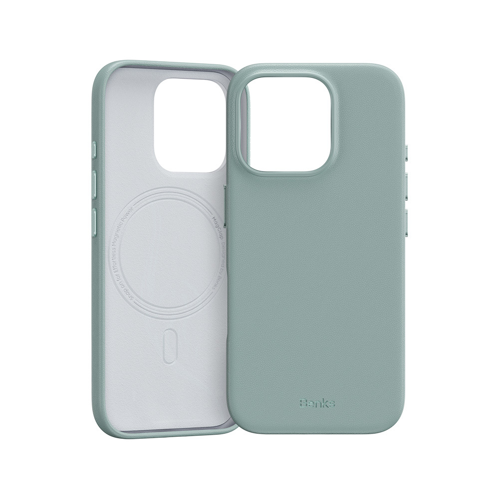 Benks Magnetic Vita Pro Silicone Case for Apple iPhone 16 Pro Max , barva zelená