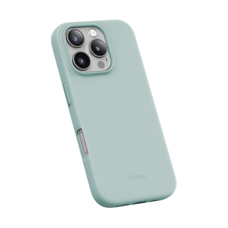 Benks Magnetic Vita Pro Silicone Case for Apple iPhone 16 Pro Max , barva zelená