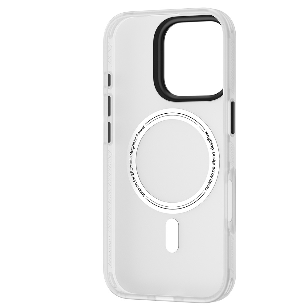 Benks Magnetic Lucid Armor Case (0065) for Apple iPhone 16 Pro , barva bílá