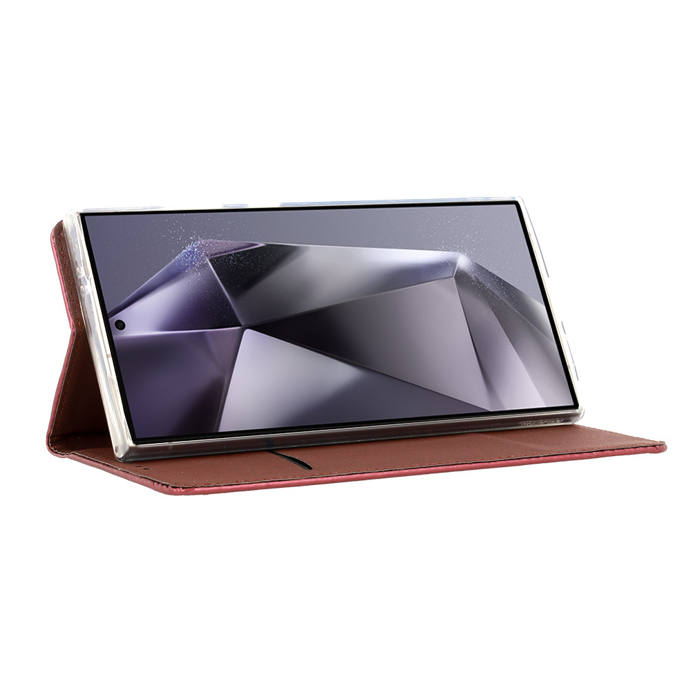 Knížkové pouzdro Smart Magneto pro Xiaomi Redmi Note 14 5G , barva vínová