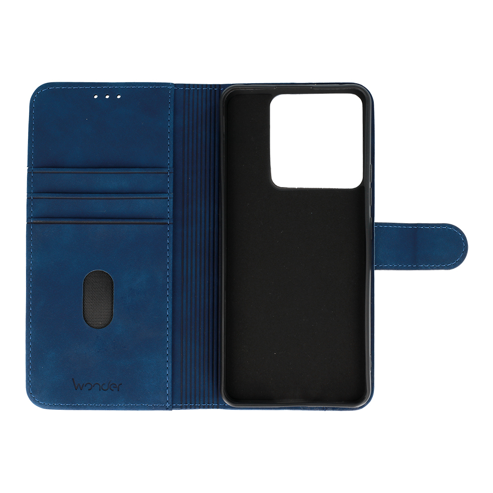 Knížkové pouzdro Wonder Fancy pro Xiaomi Redmi Note 13 5G , barva modrá