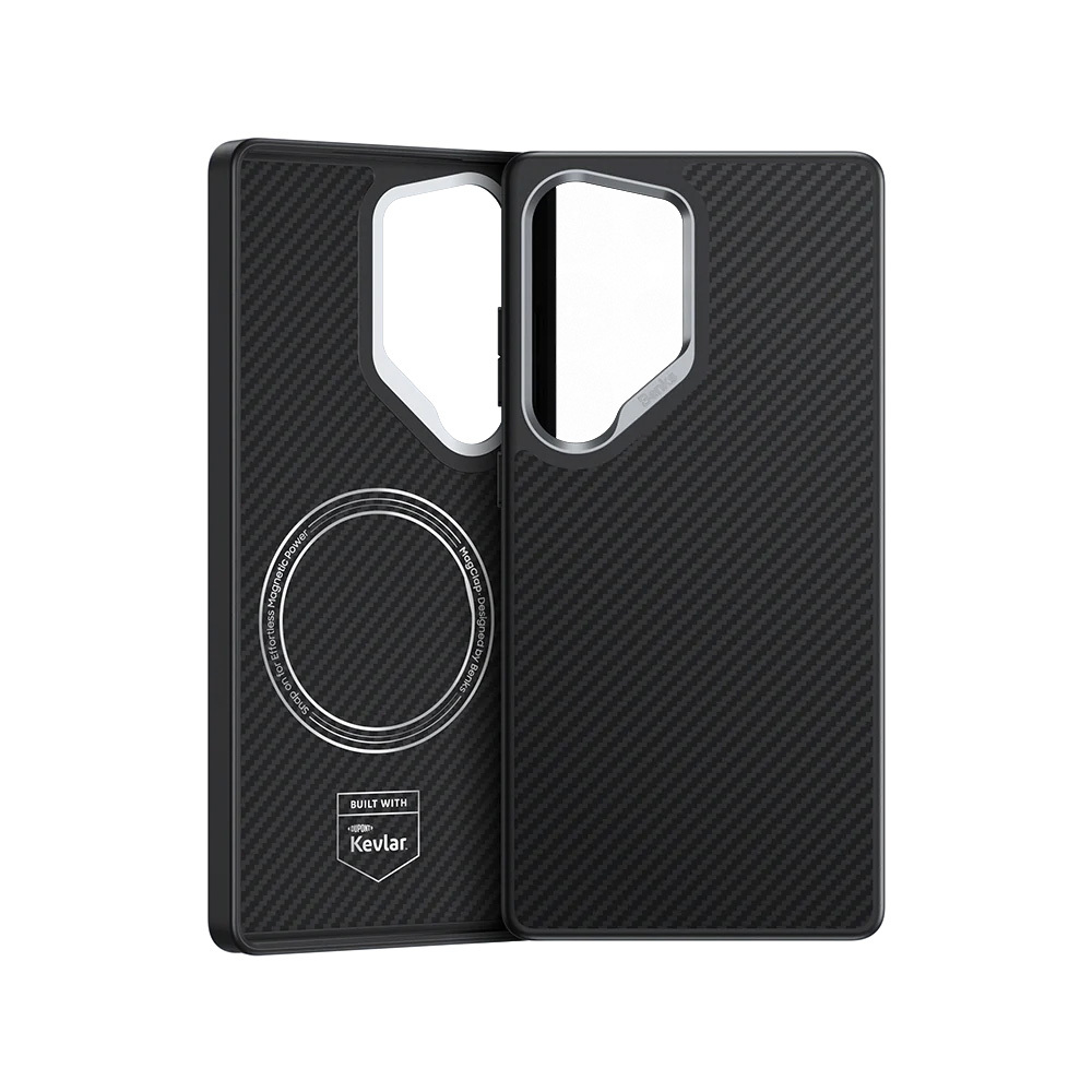 Benks Magnetic Armor Pro Kevlar Case 600D (A045) for Samsung Galaxy S25 Ultra , barva černá