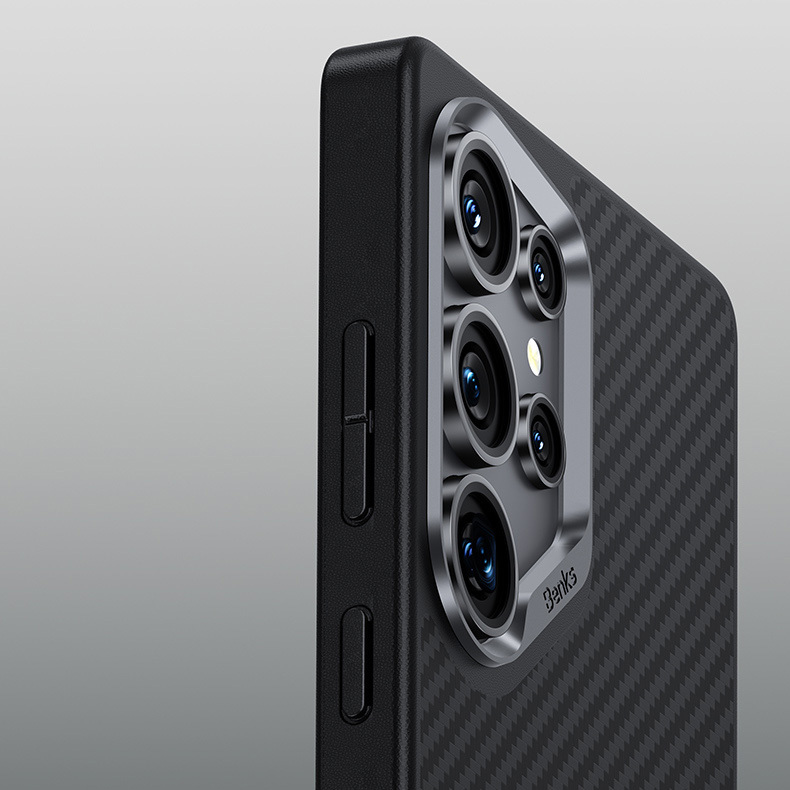 Benks Magnetic Armor Pro Kevlar Case 600D (A045) for Samsung Galaxy S25 Ultra , barva černá