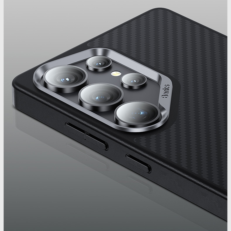 Benks Magnetic Armor Pro Kevlar Case 600D (A045) for Samsung Galaxy S25 Ultra , barva černá