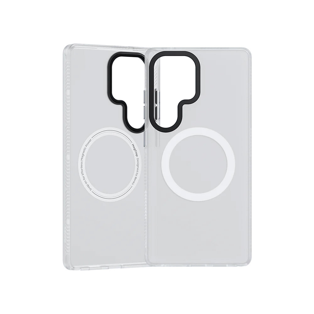 Benks Magnetic Lucid Armor Case (0045) for Samsung Galaxy S25 Plus Ultra , barva bílá