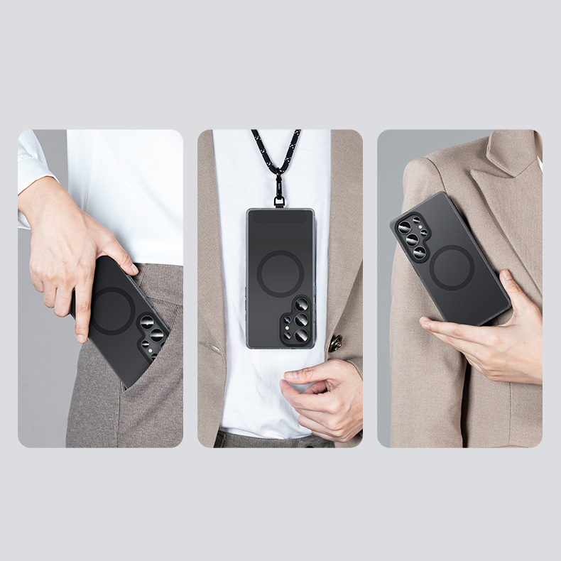 Benks Magnetic Lucid Armor Case (0045) for Samsung Galaxy S25 Plus Ultra , barva bílá