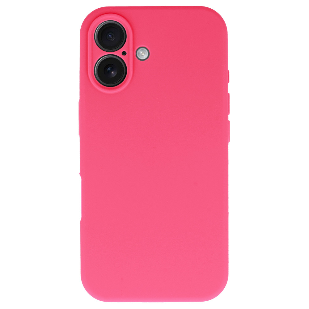 Kryt Silicone Lite pro Apple iPhone 16 NEON fuchsia