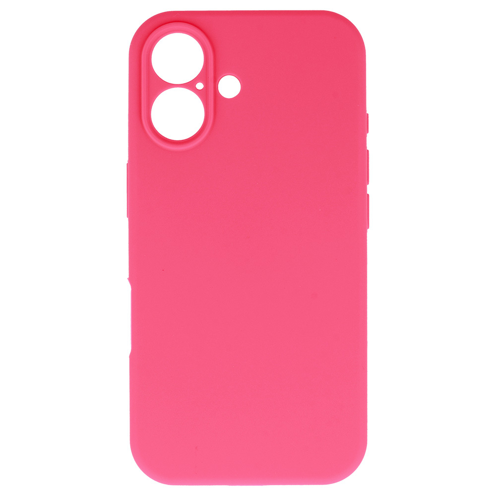Kryt Silicone Lite pro Apple iPhone 16 NEON fuchsia
