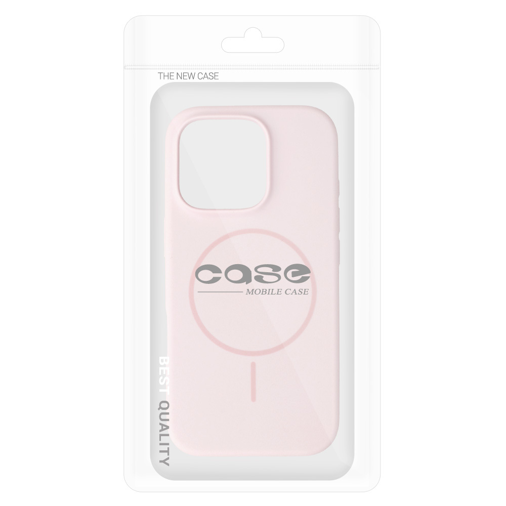 Kryt MagSafe Slim Silicone pro Apple iPhone 15 Pro Max , barva růžová